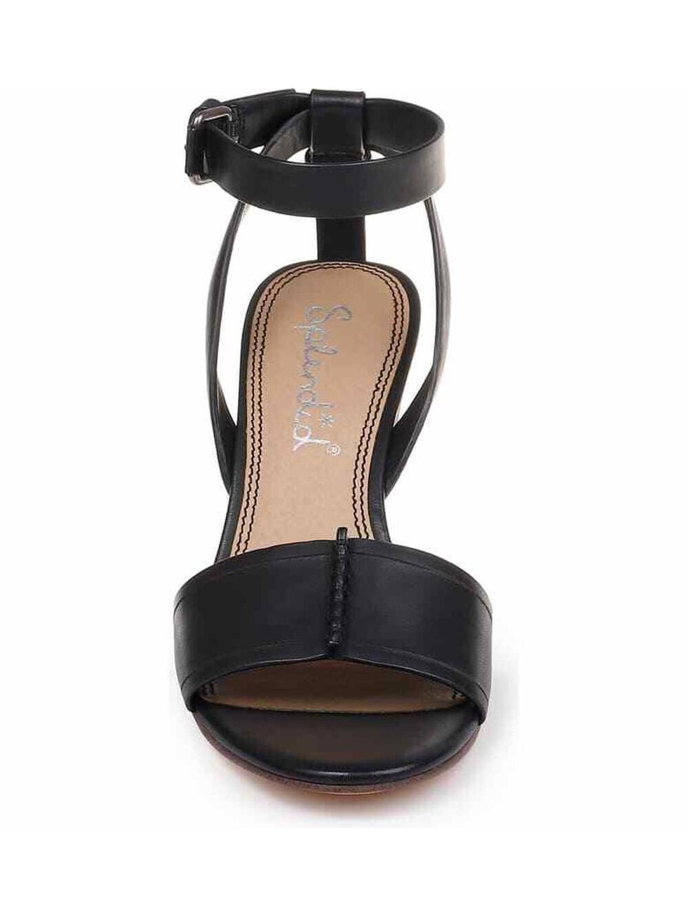 Splendid Women's Black Tadeo Wedge Ankle Strap Sandals 11 M US